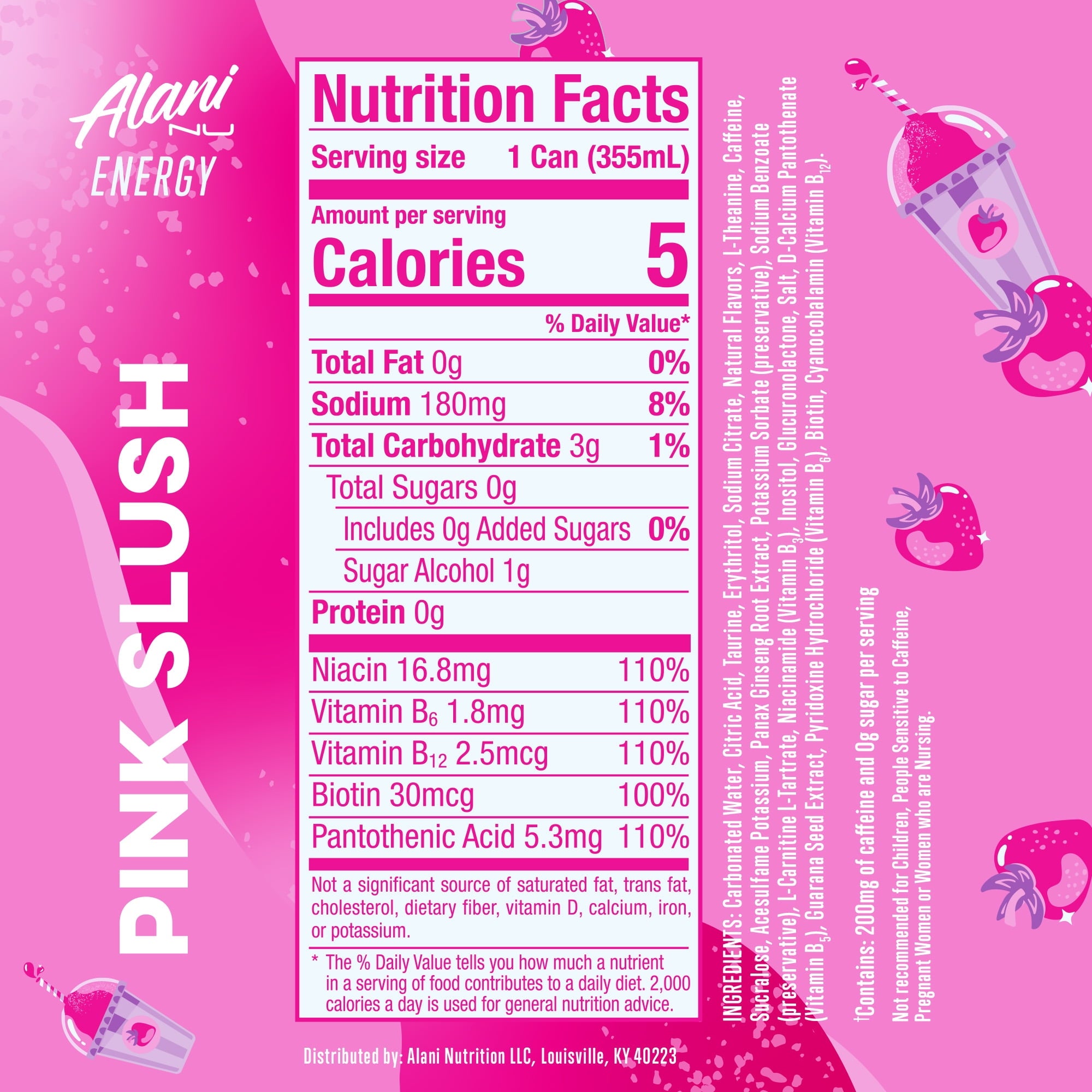 Pink Slush, 12 fl oz, Single Can