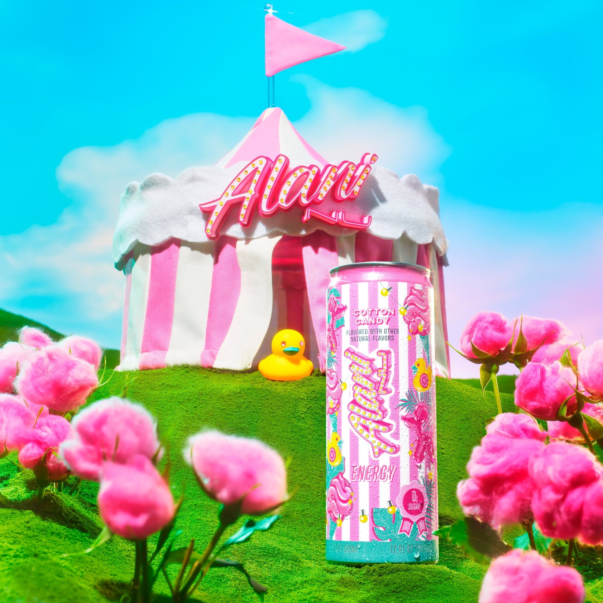 Cotton Candy, 12 fl oz, Single Can
