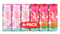 Energy Drinks Limited Addition Cotton Candy &amp; Strawberry Sunrise Flavor Zero Suger, Low - Calorie, Energy Boost Drinks 12 oz (6 Pack)