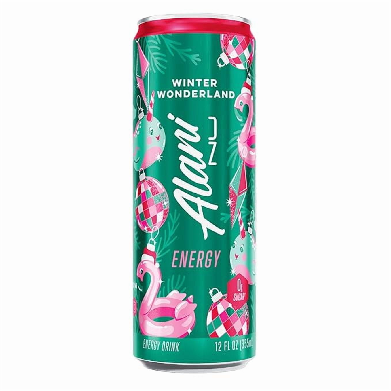 New  Sugar Free Energy Drinks Variety Pack, Winter Wonderland, Dream Float - Low Calorie,12 oz (6 Pack)