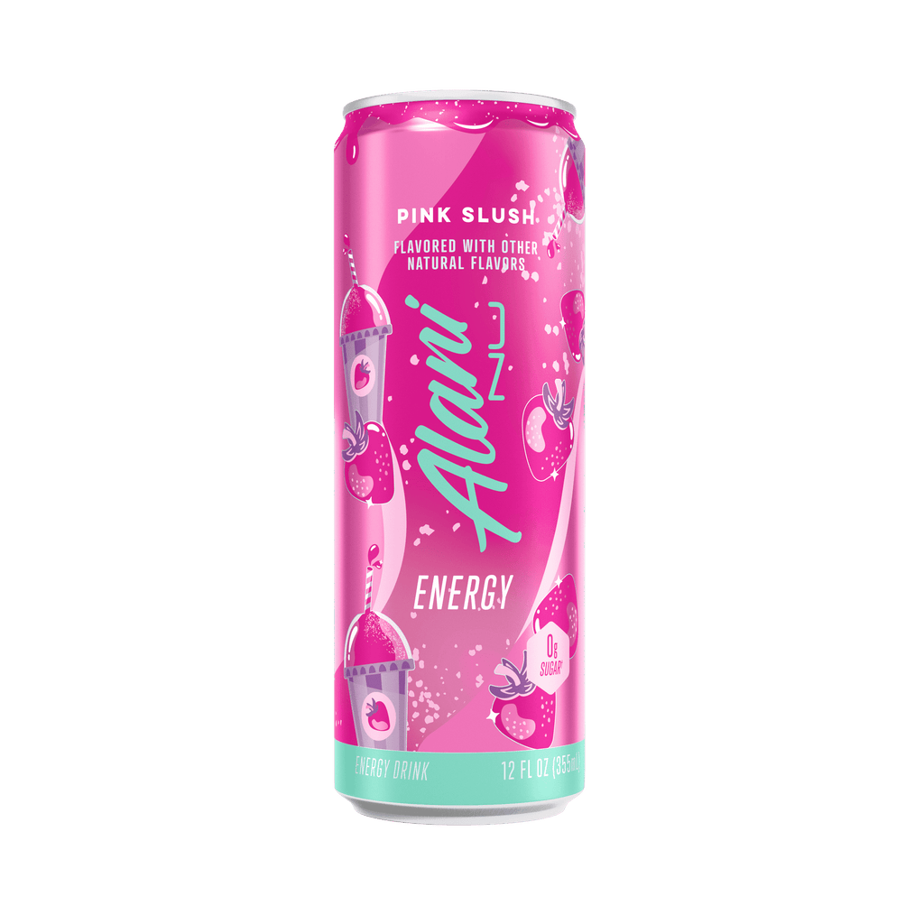 Energy Drink 12 oz (3‑Pack) – Cherry Twist, Pink Slush &amp; Orange Kiss