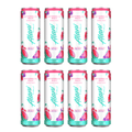 Energy Drink Watermelon Wave Flavor 12 fl oz Cans, 8 Pack Low Calorie Sugar Free Energy Beverage