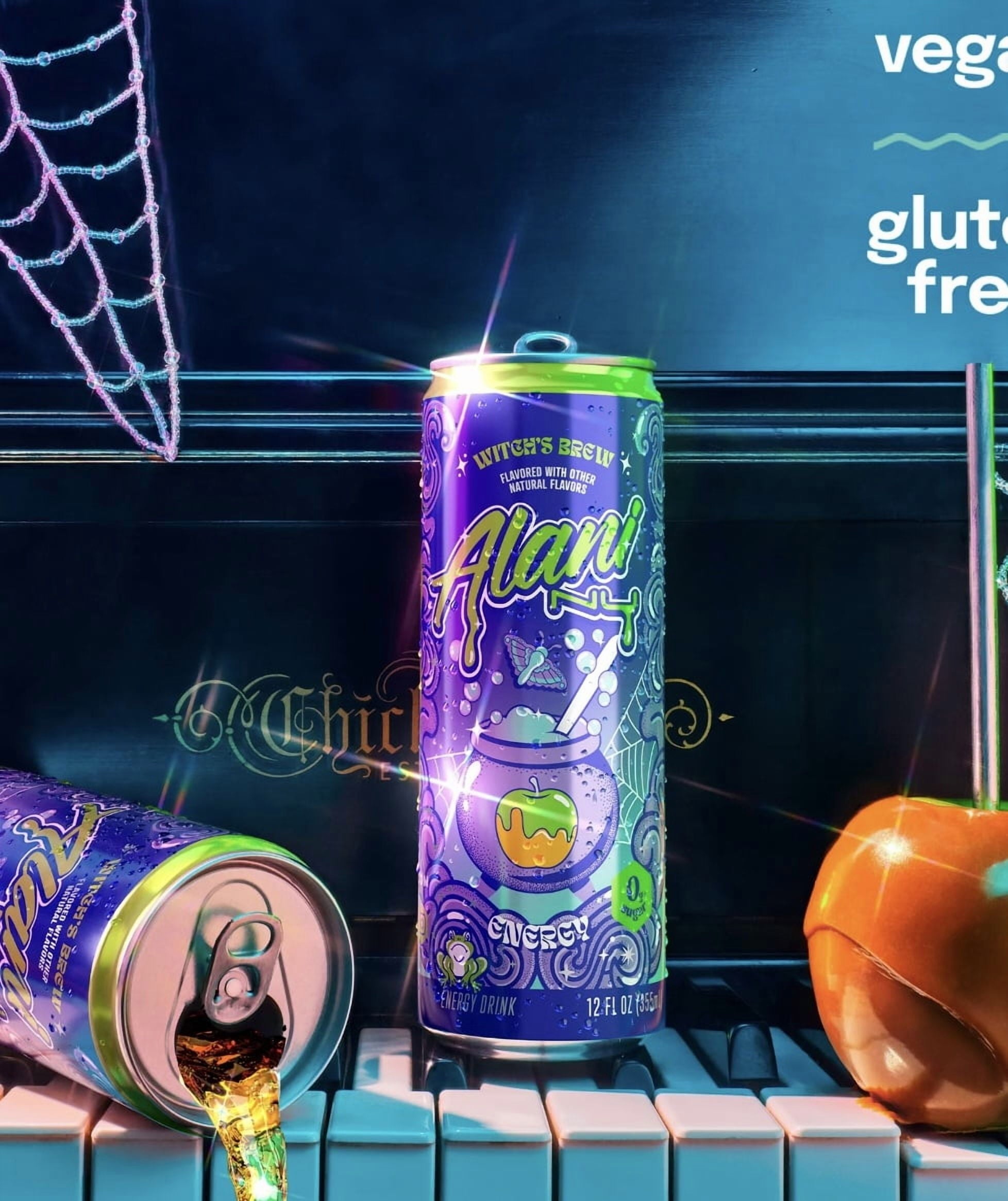 Sugar-Free Energy Drink, Witch's Brew 12 fl oz, 8 Pack
