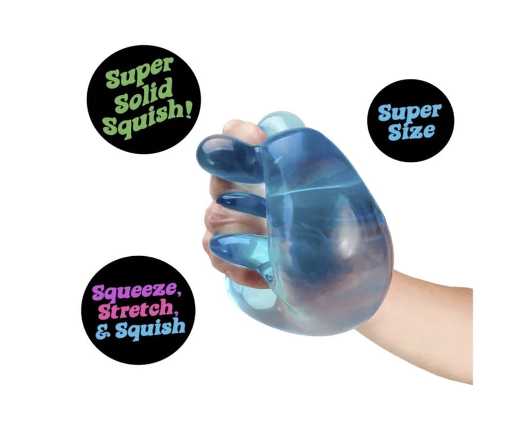 Nice Berg Giant Sensory Nice Cube Stress Ball, Blue (1 Piece)