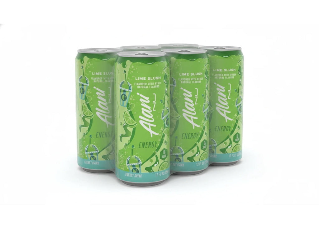 Lime Slush Energy Drink 6 Pack 12 Fl Oz
