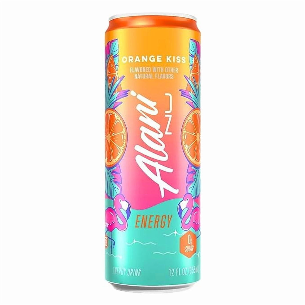 New  Energy Drinks Variety Pack Watermelon Wave, Pink Slush, Orange Kiss Flavors Sugar-Free, Low-Calorie, 200mg Caffeine, Energy Boost Drink 12 fl oz (Pack of 6)