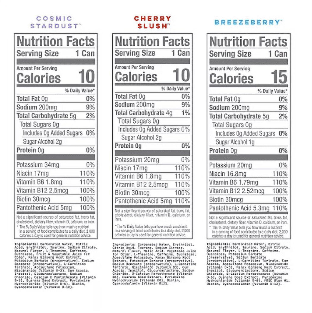 Energy Drink Variety Pack (12 fl. oz., 18 pk.)