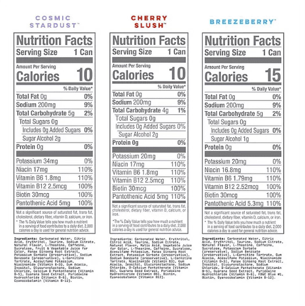Energy Drink Variety Pack (12 fl. oz., 18 pk.)