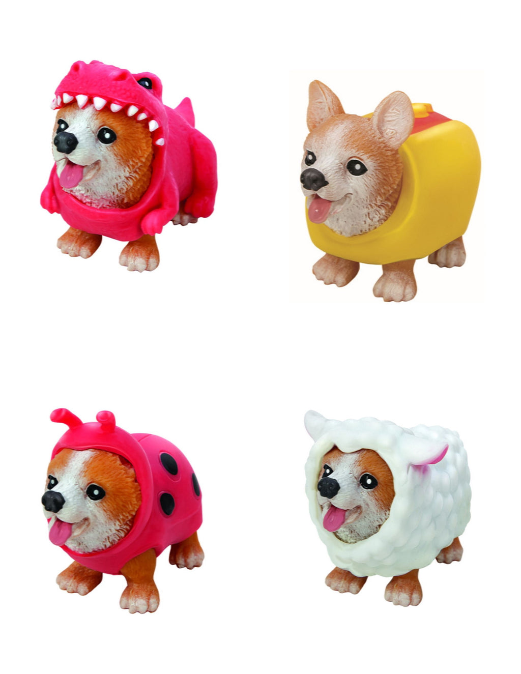 1 Pocket Pups 1 Guinea Pigs Squeeze Party Adorable Removable Costume! (Random) Age 3+