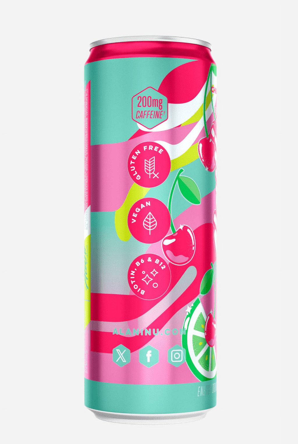 Energy Drink, Cherry Twist Limited Time Only, 12 fl oz (Single Can)-Pack Of 4
