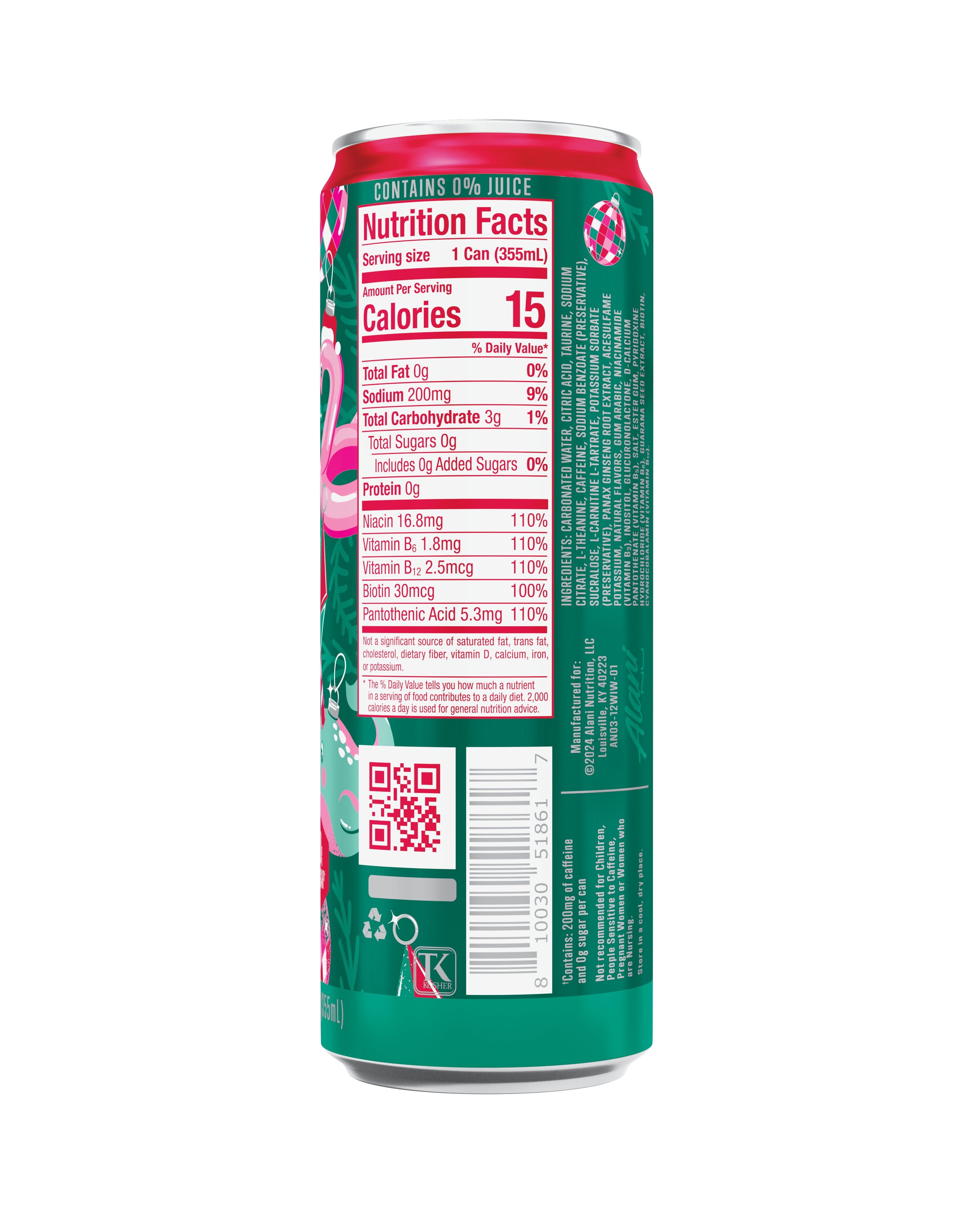 Energy Drink Winter Wonderland 12oz, 24pk (24 12oz Cans)