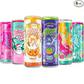 New  Energy Drinks Witches Brew, Pumkin Cream, Winter Wonderland, Sherbet Swirl, Watermelon Wave, Pink Slush Variety Pack Sugar-Free, Low-Calorie, Energy Boost Drink 12 fl oz (Pack of 6)