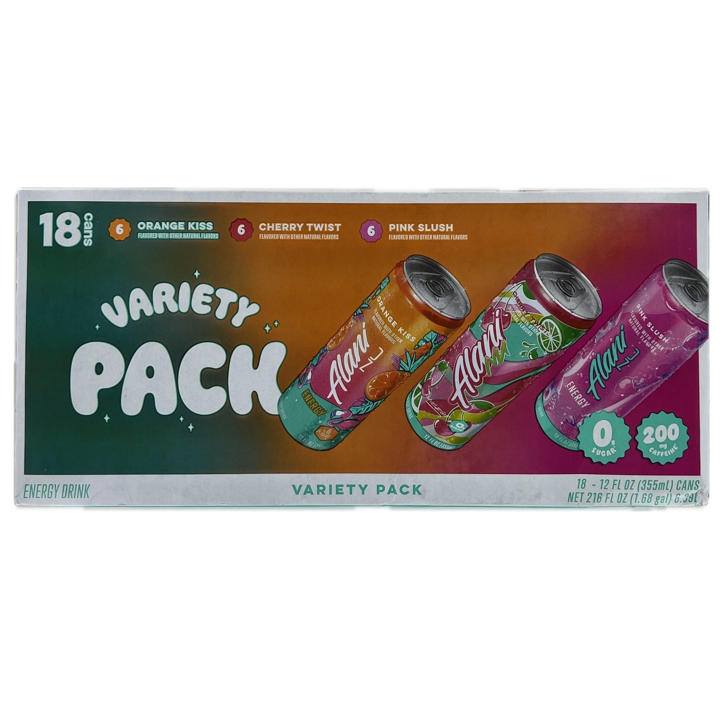 Energy Drink Variety Pack, 12 Fluid Ounce (Pack of 18)