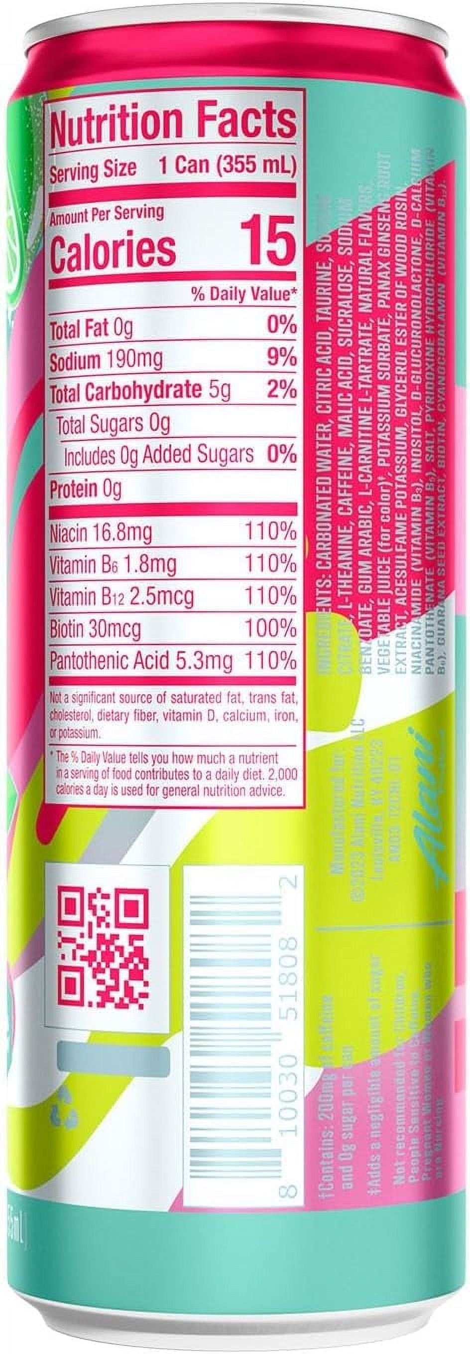 Energy Drinks - Orange Kiss and Cherry - 12 Pack