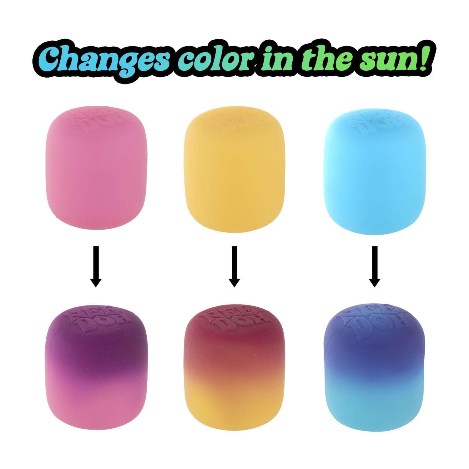 Mello Mallo YELLOW Stress Ball (Squishy Color Changing Marshmallow!)