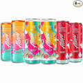 Energy Drinks Sherbet Swirl, Orange kiss, Cherry Slush Flavors Variety Pack Sugar-Free, Low-Calorie, 200mg Caffeine, Energy Boost Drink 12 fl oz (Pack of 6)