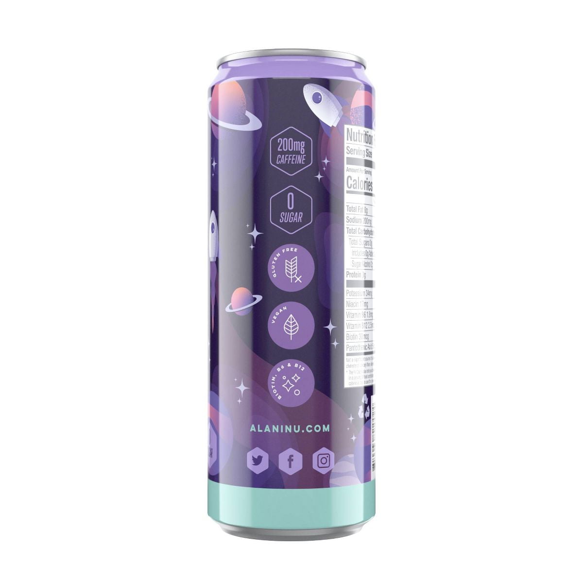 2X -  Cosmic Stardust Energy Drink - 12 fl oz Can