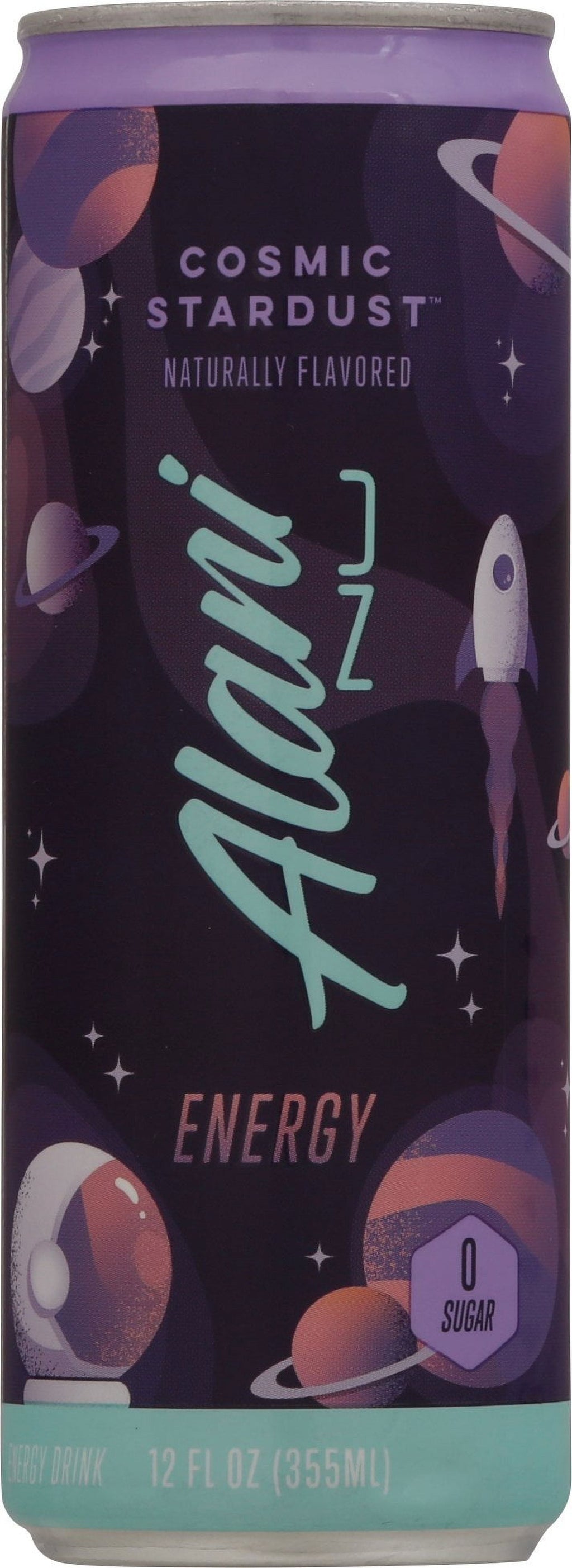 Energy Drink, Cosmic Stardust, 12 fl oz Can-Pack Of 2