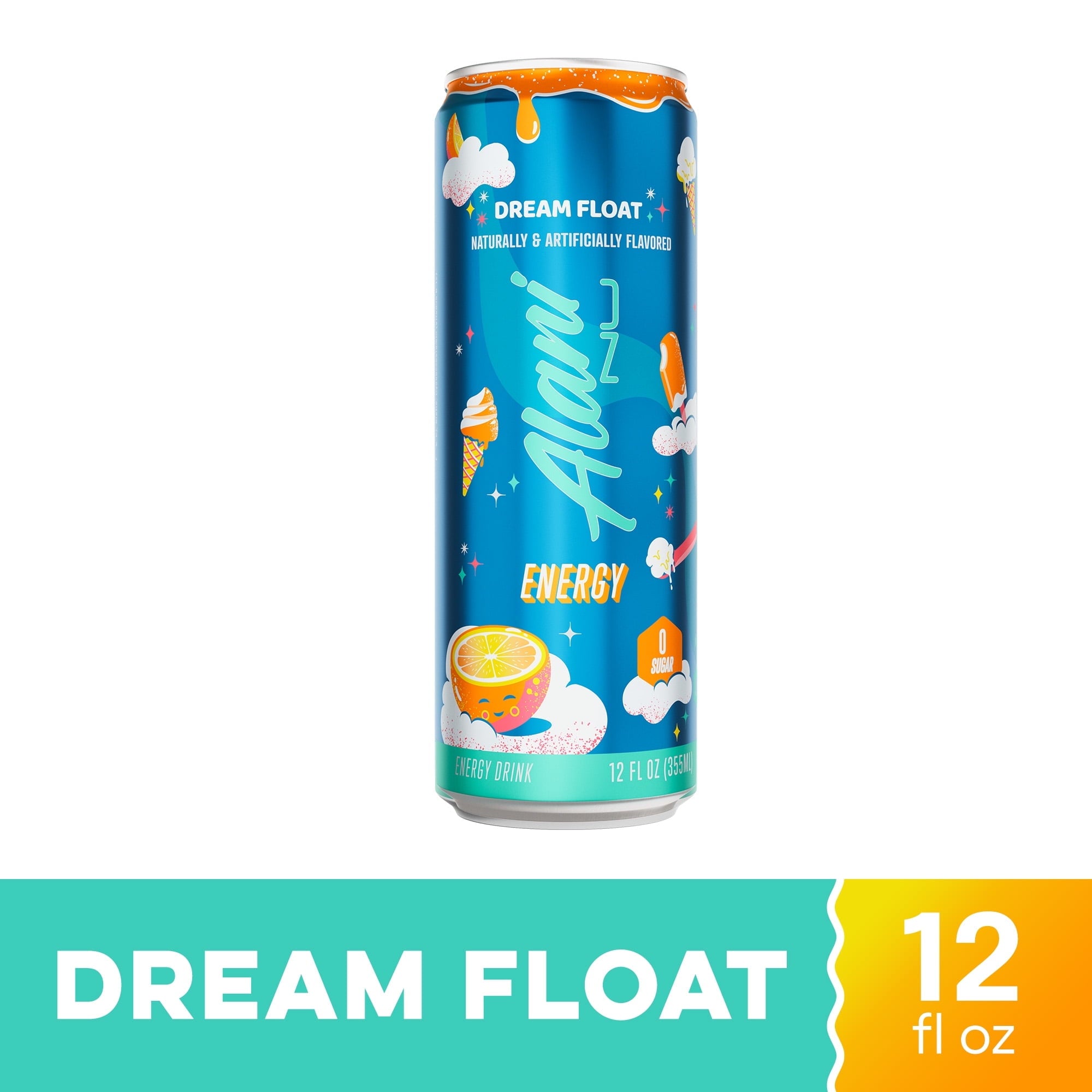 Energy Drink Dream Float, 12oz Cans, 6-Pack