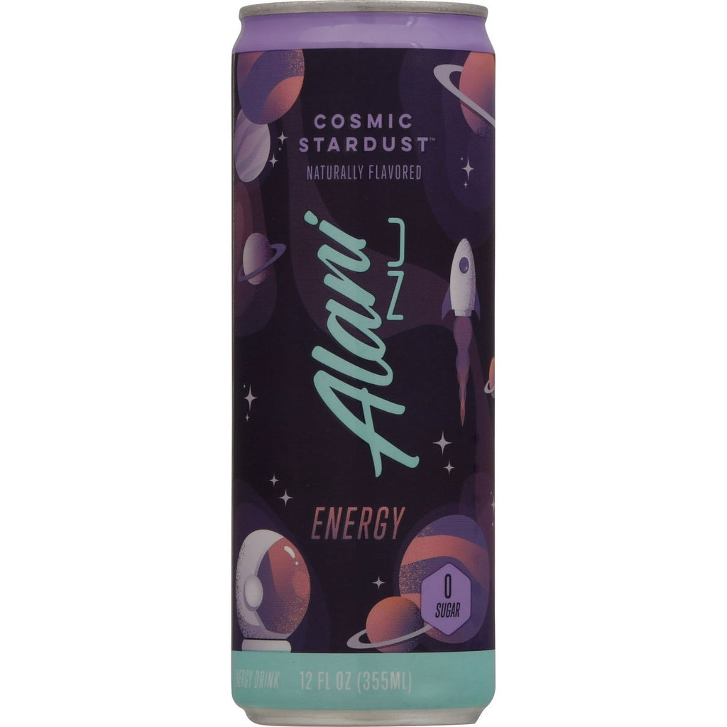 Sugar Free Energy Drink, Cosmic Stardust, 12 fl oz,6 Can, 200mg Caffeine.