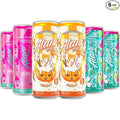 New  Energy Drinks Pumkin Cream, Watermelon Wave, Pink Slush - Limited Edition Flavors - Variety Pack, Sugar-Free, Low-Calorie, 200mg Caffeine, Energy Boost Drink 12 fl oz (Pack of 6)
