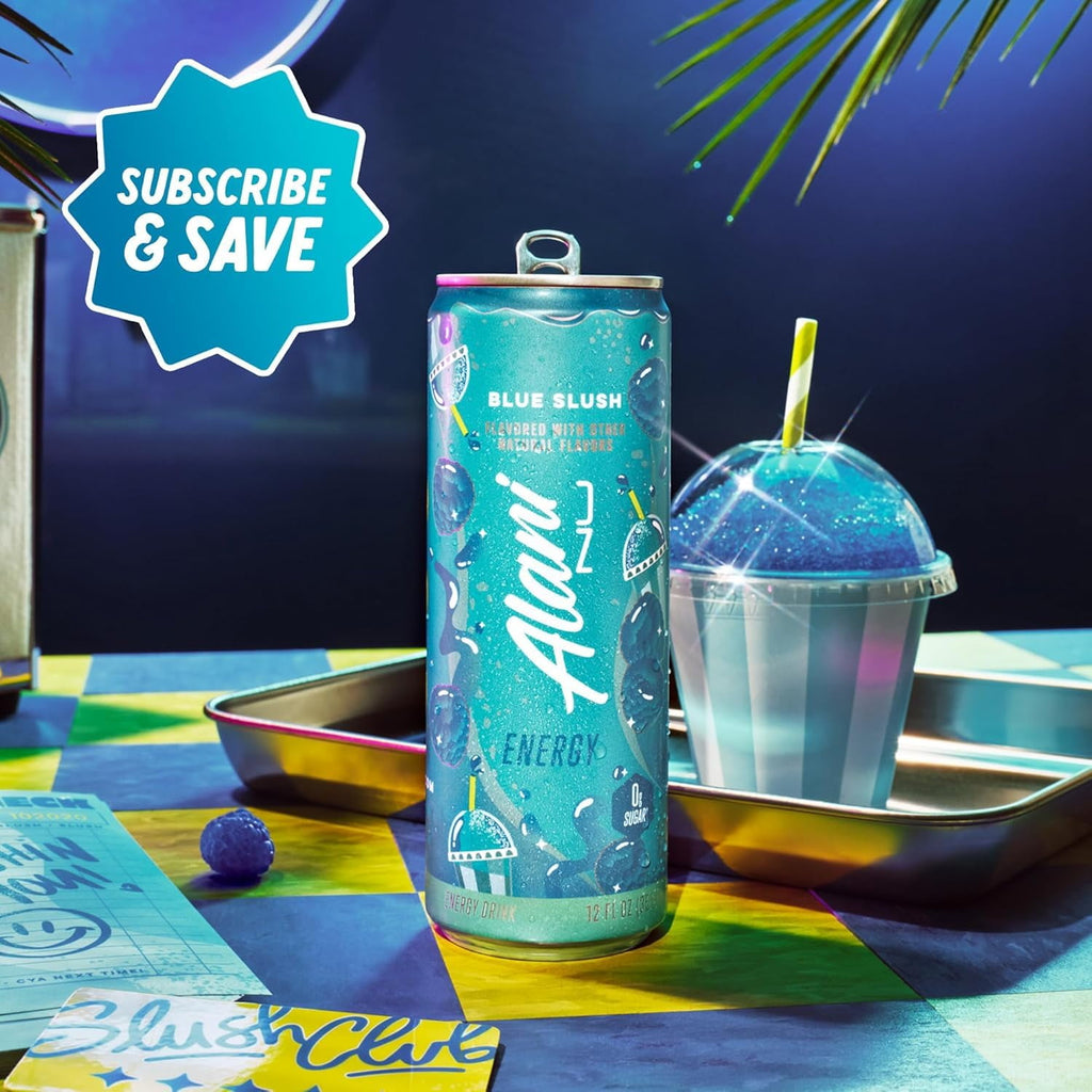 New  Energy Drinks Witches Brew, Dream Float, Blue Slush - Limited Edition Flavors - Variety Pack, Sugar-Free, Low-Calorie, 200mg Caffeine, Energy Boost Drink 12 fl oz (Pack of 6)