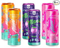 NEW  Energy Drink Variety Pack, 12 oz 6-pack Variety (2 pack PINK SLUSH, 2 Pack WITCH'S BREW, 2 pack ORANGE KISS)