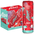 Sugar Free Energy Drink, Cherry Slush, 12 fl oz, 6 Pack, Cans, 200mg Caffeine
