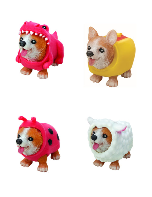" Novelty &amp; Gag Toys - Child-Friendly Multicolor Party Puppies" (One per Orden) Ages 3+