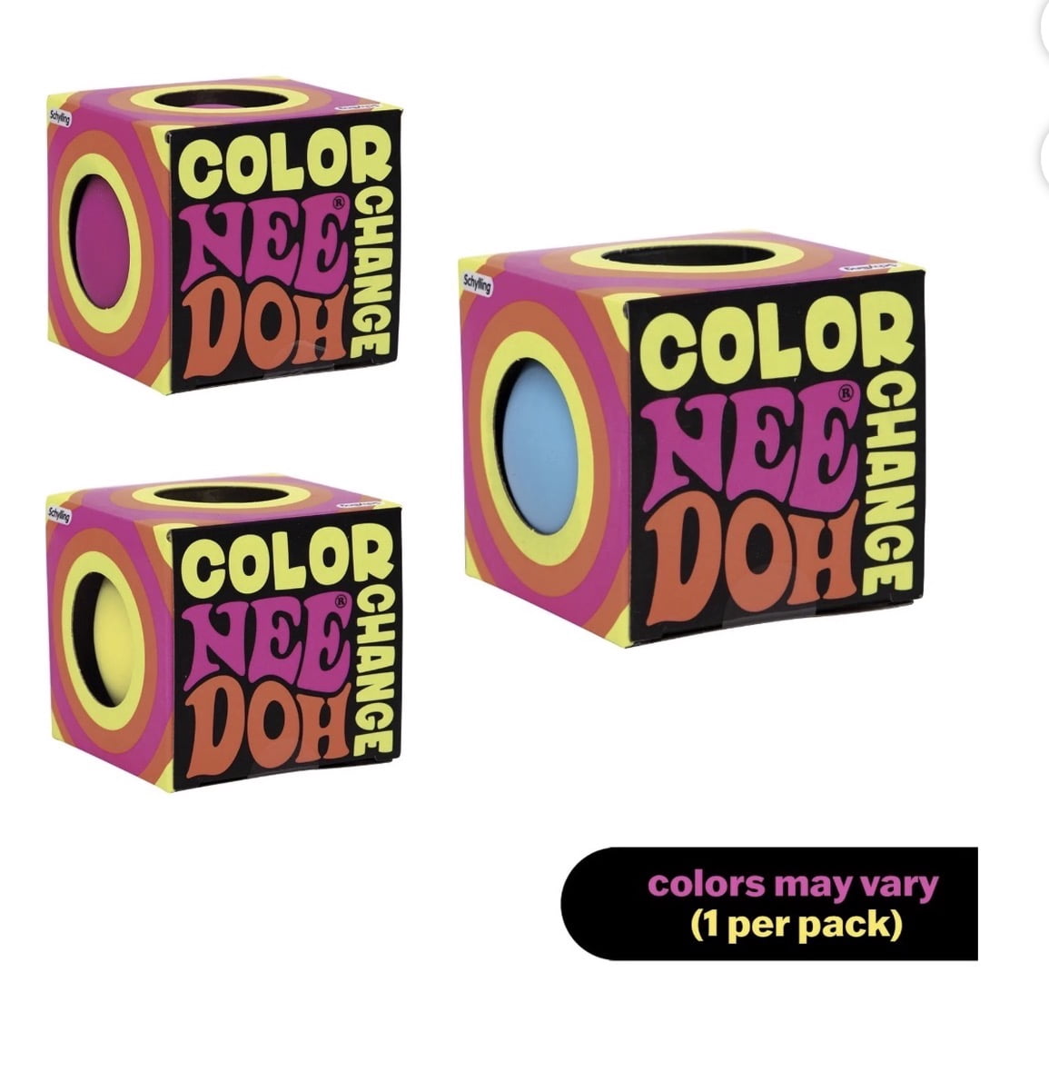 The Groovy Glob Color Change Fidget Stress Ball, Random Color (1 Piece)
