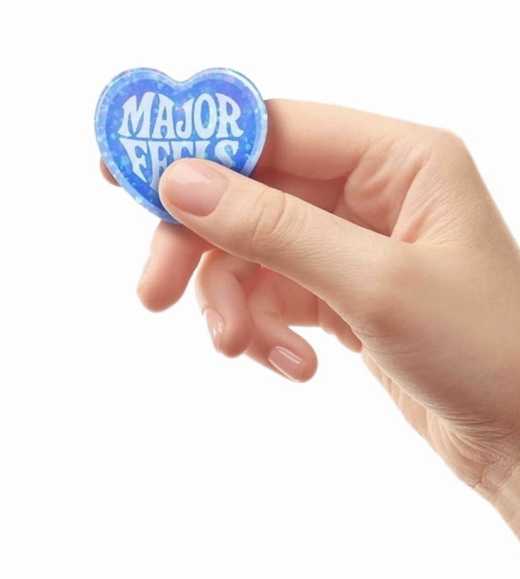 Teenie Sparkle Squeeze Hearts Squishy Stress Relieve Stress Ball Set, 3 Piece