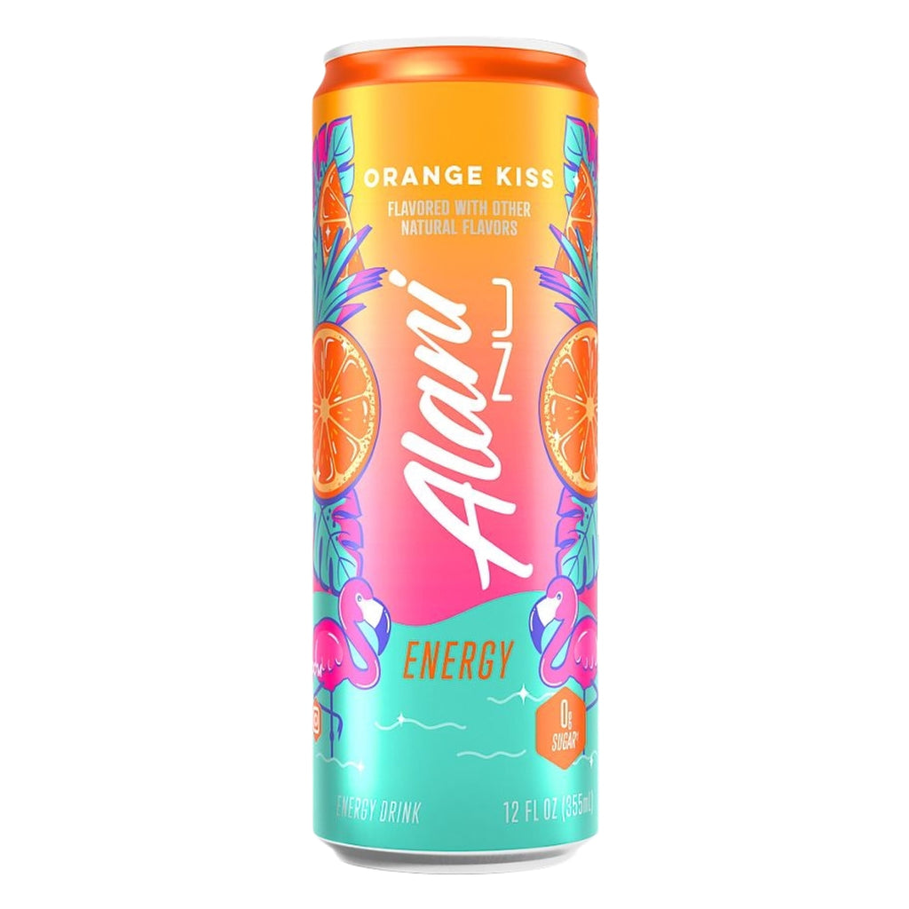 Energy Drinks Variety Pack Hawaiian Shaved ICe, Cherry Twist, Orange Kiss, Zero Suger, Low - Calorie, Energy Boost Drinks 12 oz (6 Pack)