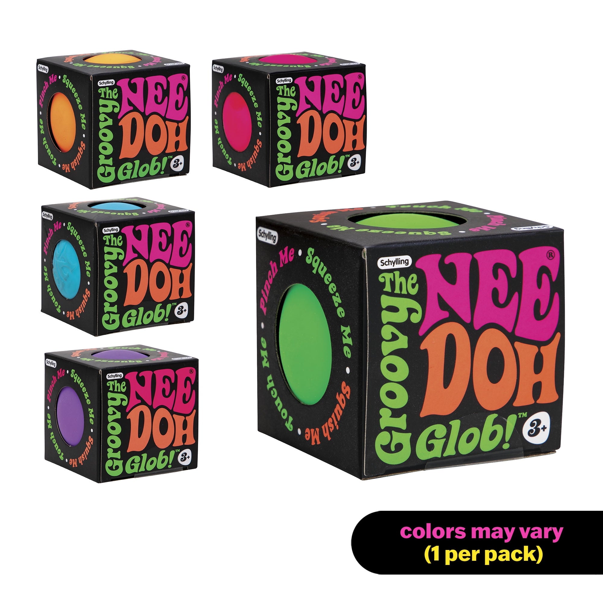 Groovy Glob Squeeze Novelty Toy, Colors Vary, Children Ages 3+