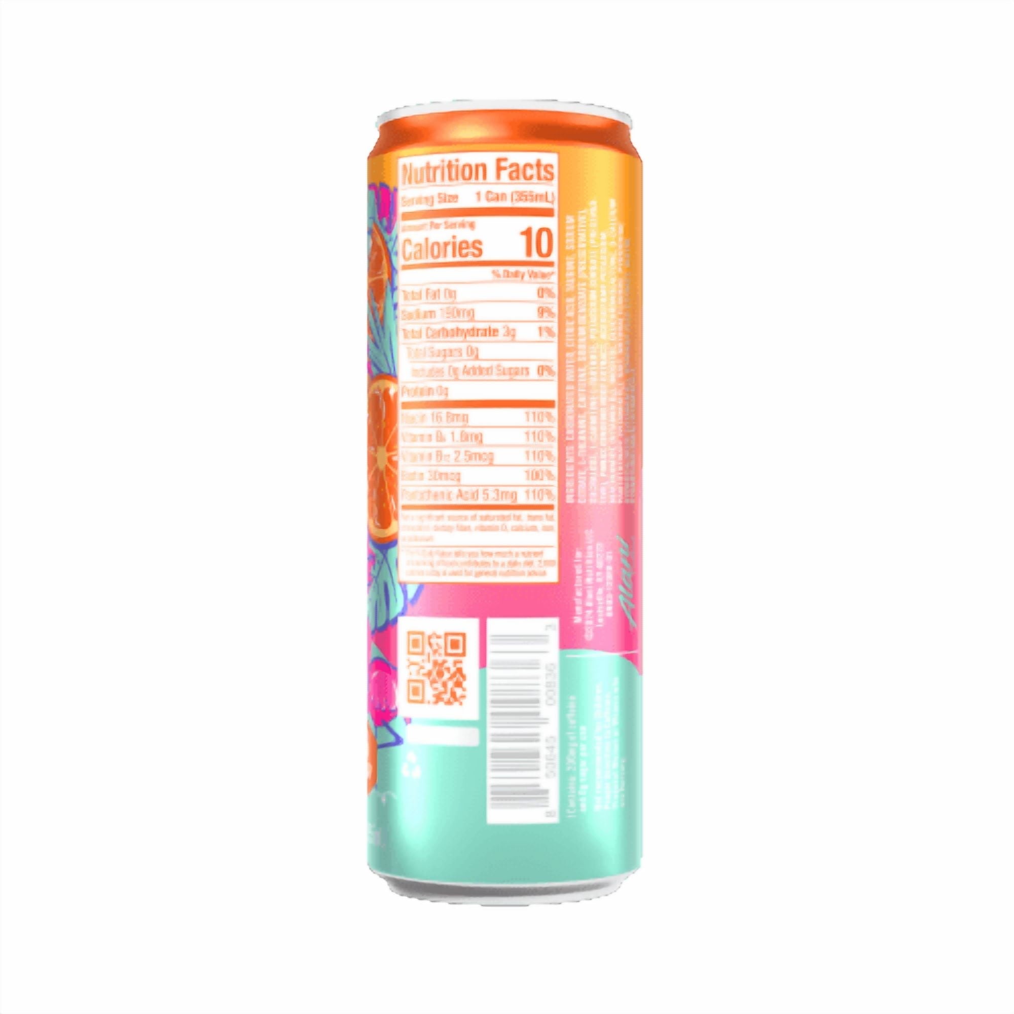 Energy Orange Kiss Drink Can 12 fl oz - Pack of 2