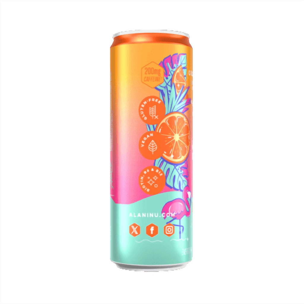 Energy Orange Kiss Drink Can 12 fl oz - Pack of 2