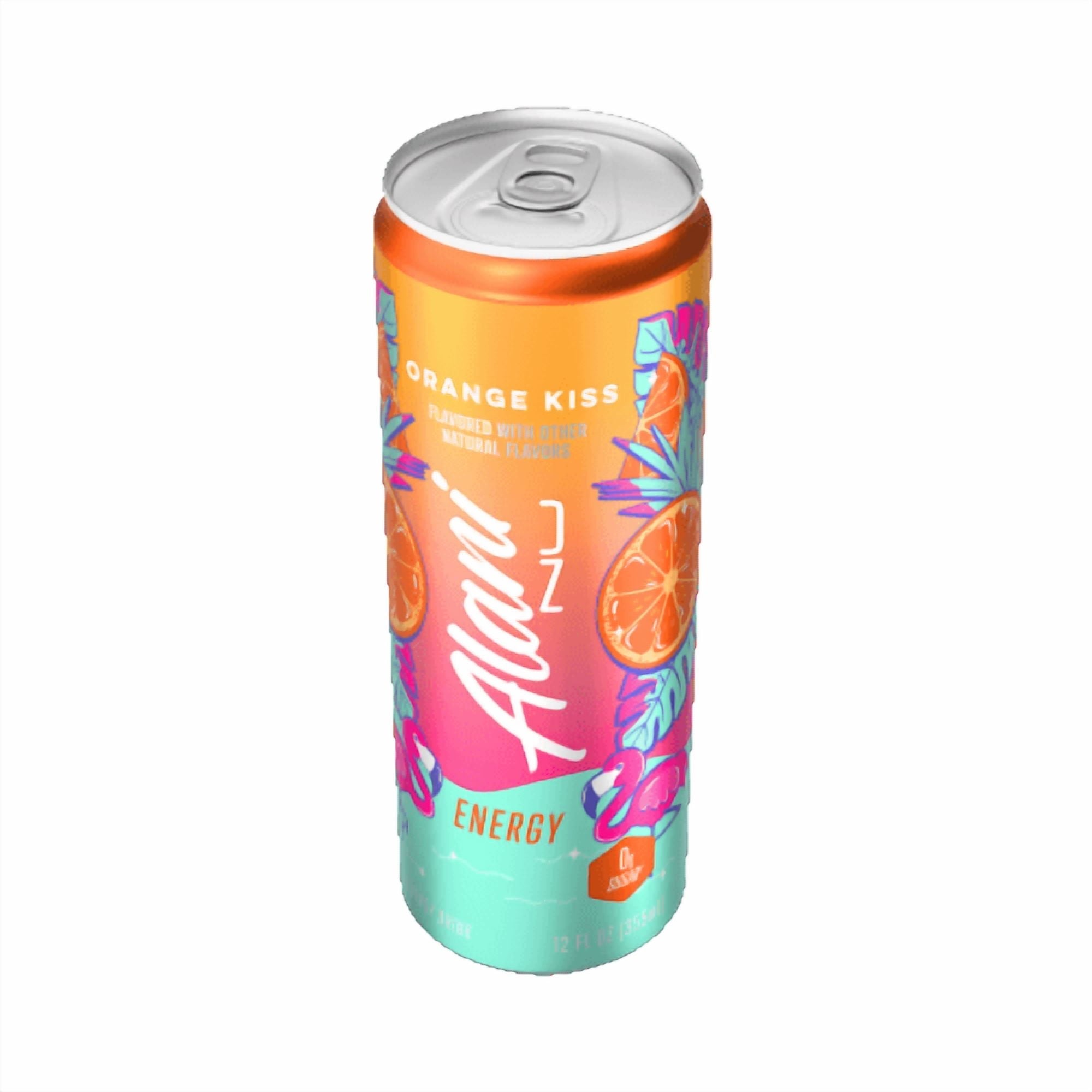 Energy Orange Kiss Drink Can 12 fl oz - Pack of 2