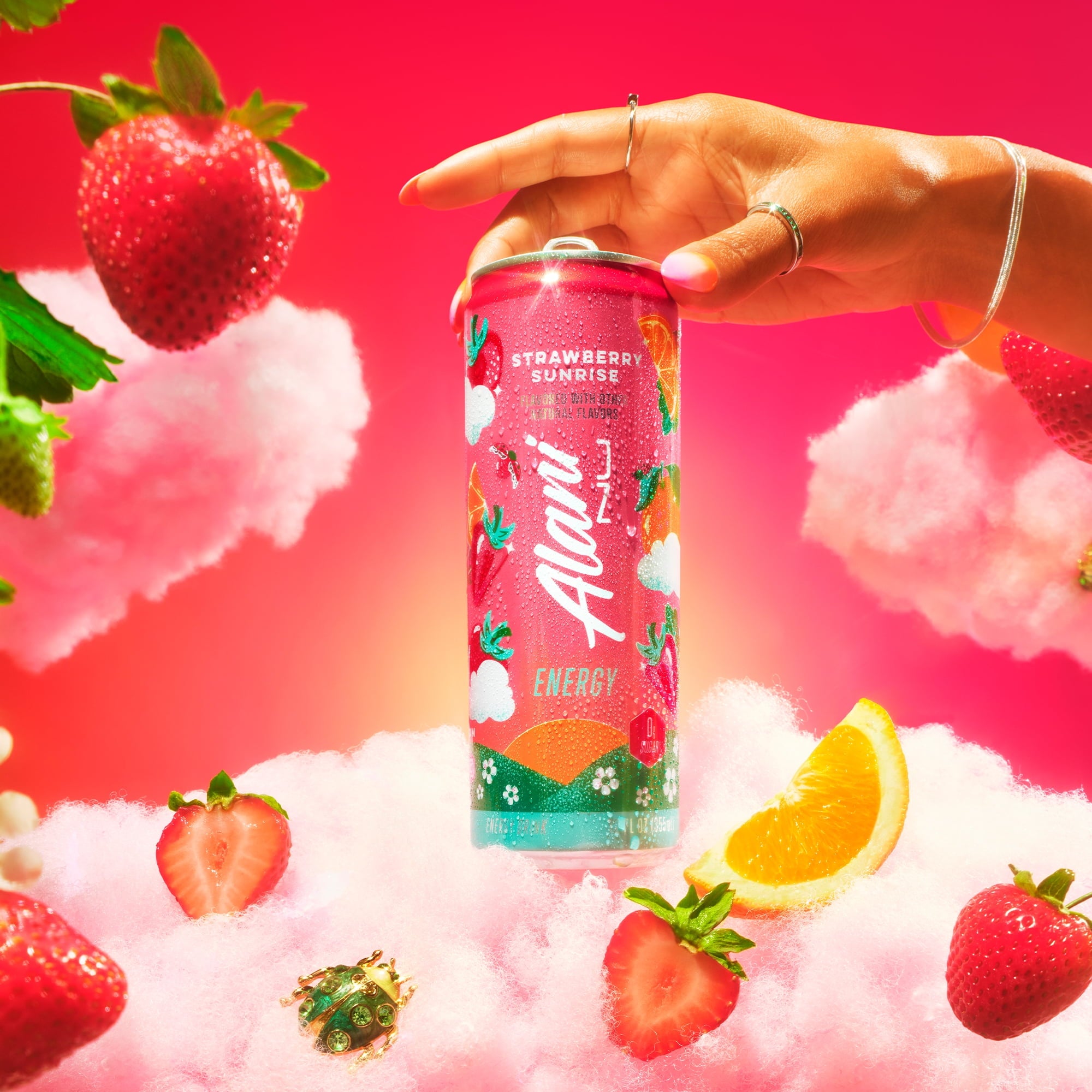 Strawberry Sunrise, 12 fl oz, Single Can
