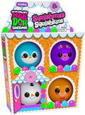 The Groovy Glob Squishmas Squishkins Stress Ball 4-Pack