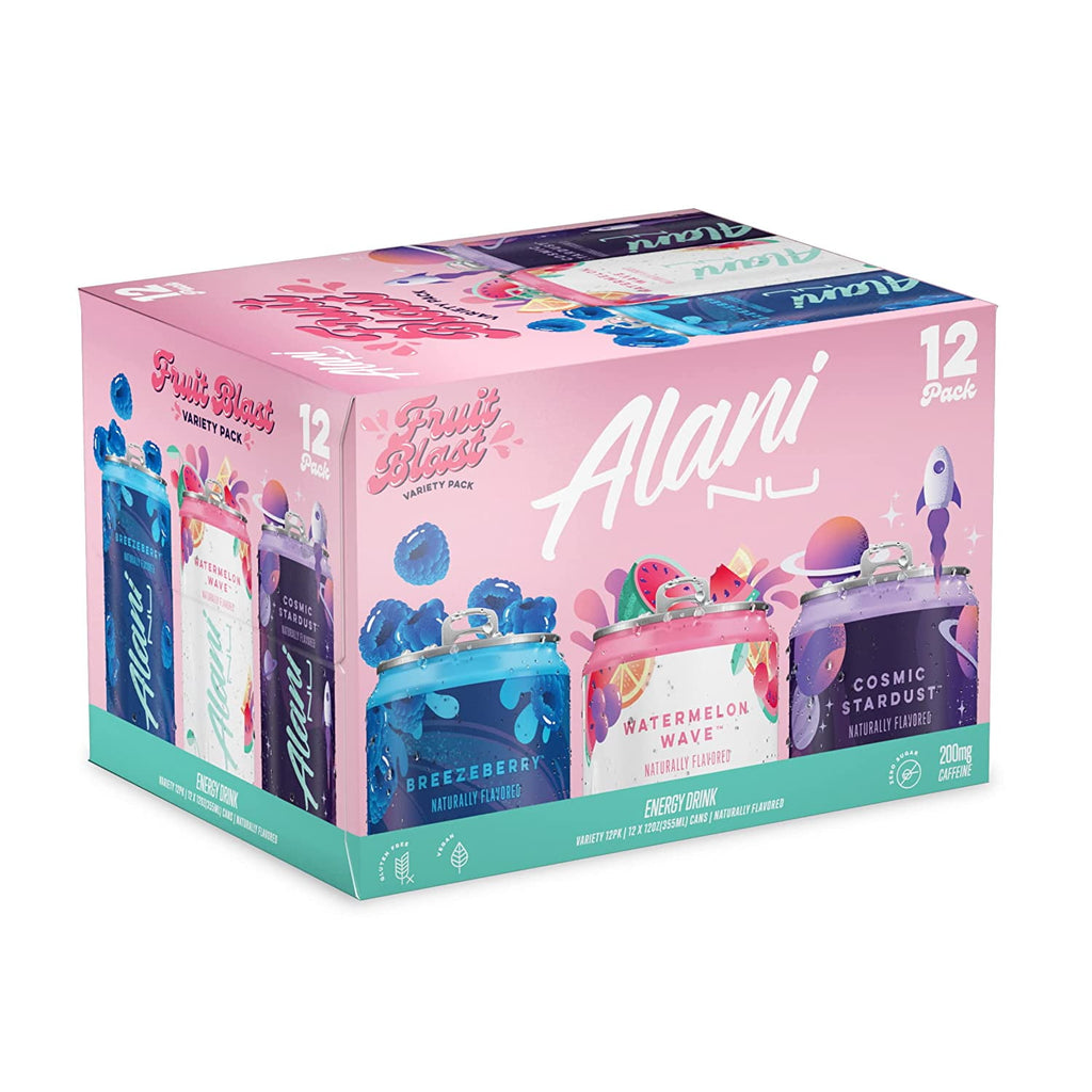 Energy Drink Nu Nrg Fruit Blast 12pk