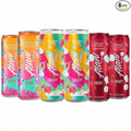 Energy Drinks Sherbet Swirl, Orange kiss, Cherry Slush Flavors Variety Pack Sugar-Free, Low-Calorie, 200mg Caffeine, Energy Boost Drink 12 fl oz (Pack of 6) by 4KIDSANDALL