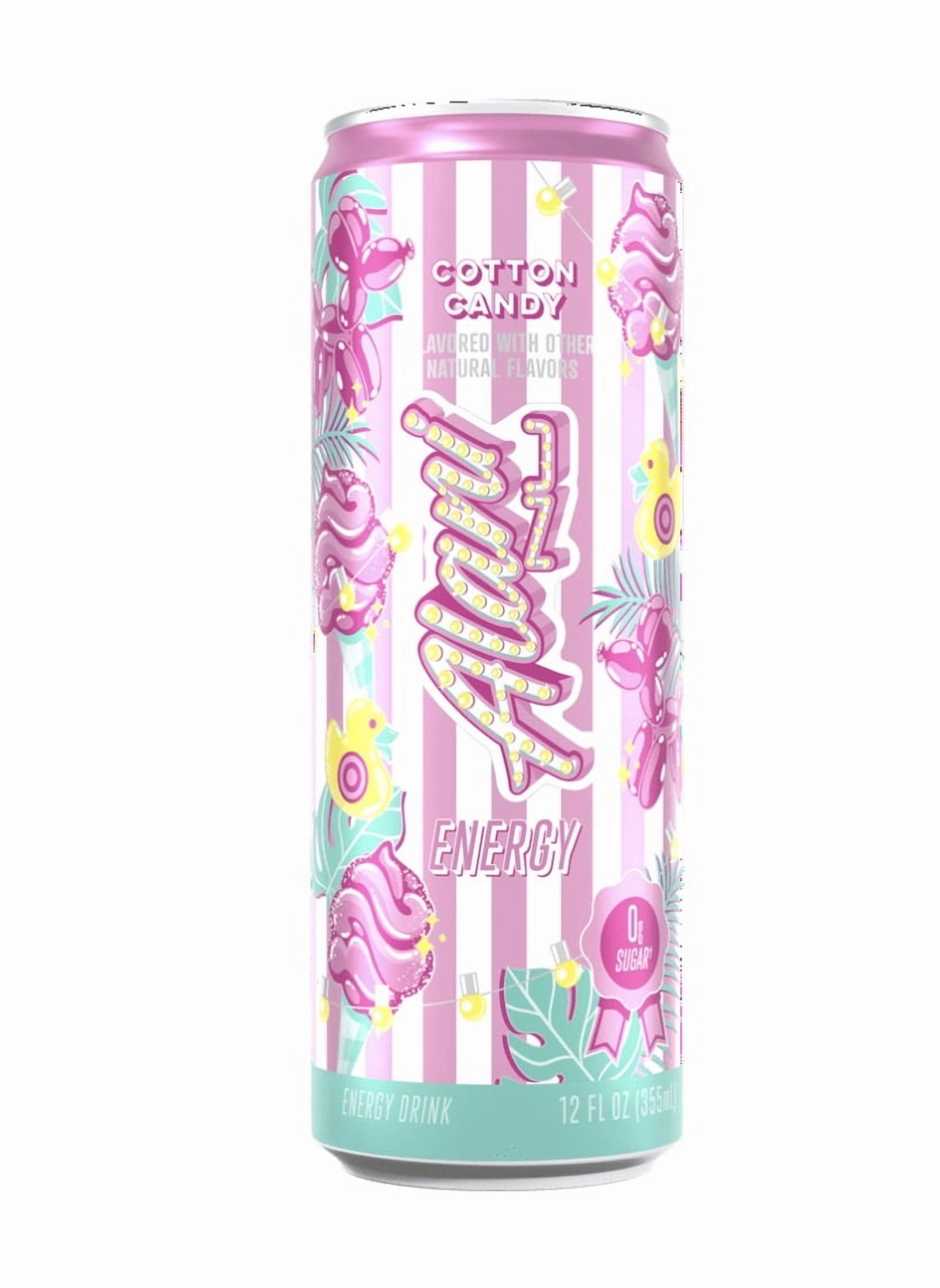 Energy Drink Variety Pack Cotton Candy and Strawberry Sunrise Flavors 24 Count 12 fl oz