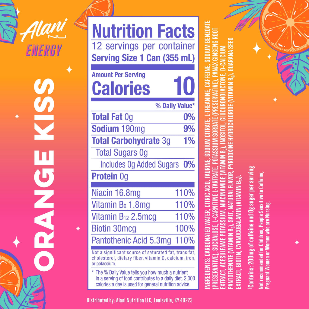 Orange Kiss, 12 fl oz, Single Can
