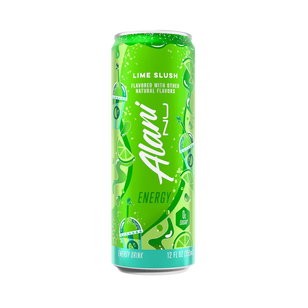 Limited Edition Lime Slush Energy Drink 6 Pack 12oz