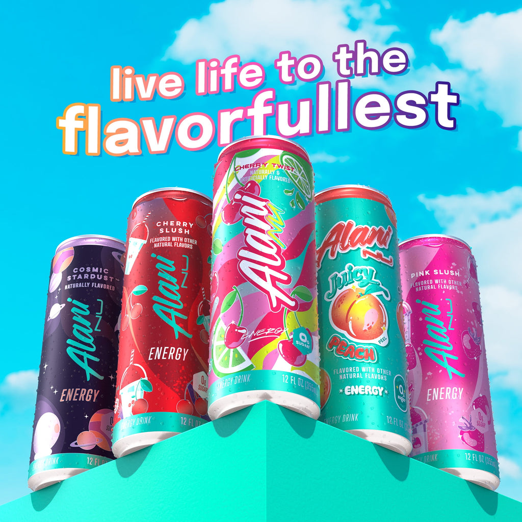 Mini Variety Pack Cherry Slush, Juicy Peach, Orange Kiss, 8.4 fl oz, pack of 12