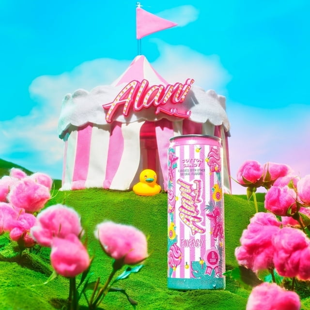 Energy Drink Cotton Candy 12oz pack 4cans