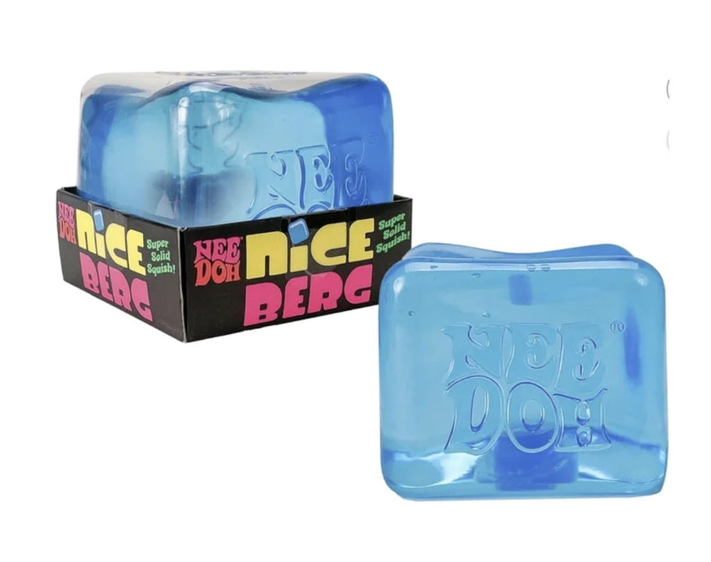 Nice berg and mini cube set - 2 piece massage stress relief ball - Random colors