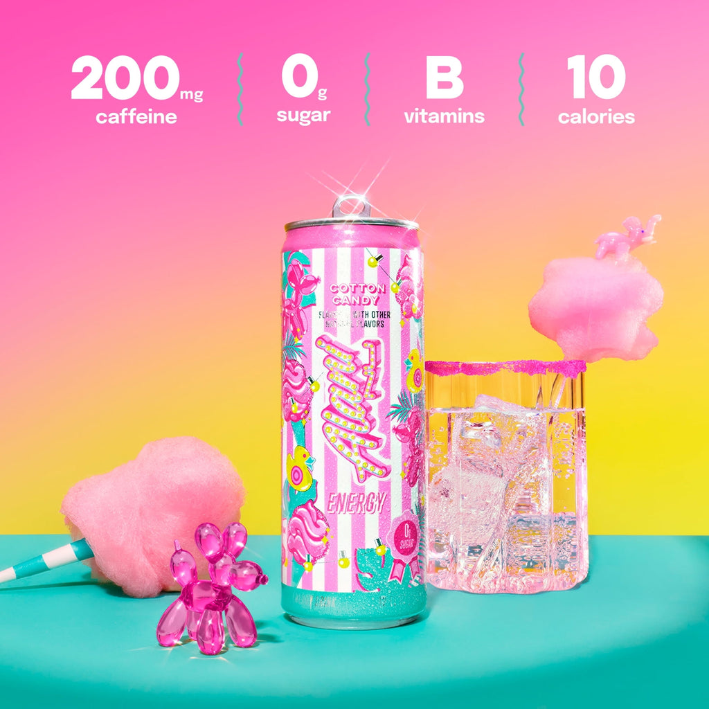 Energy Drink Cotton Candy 12oz - pack of 2